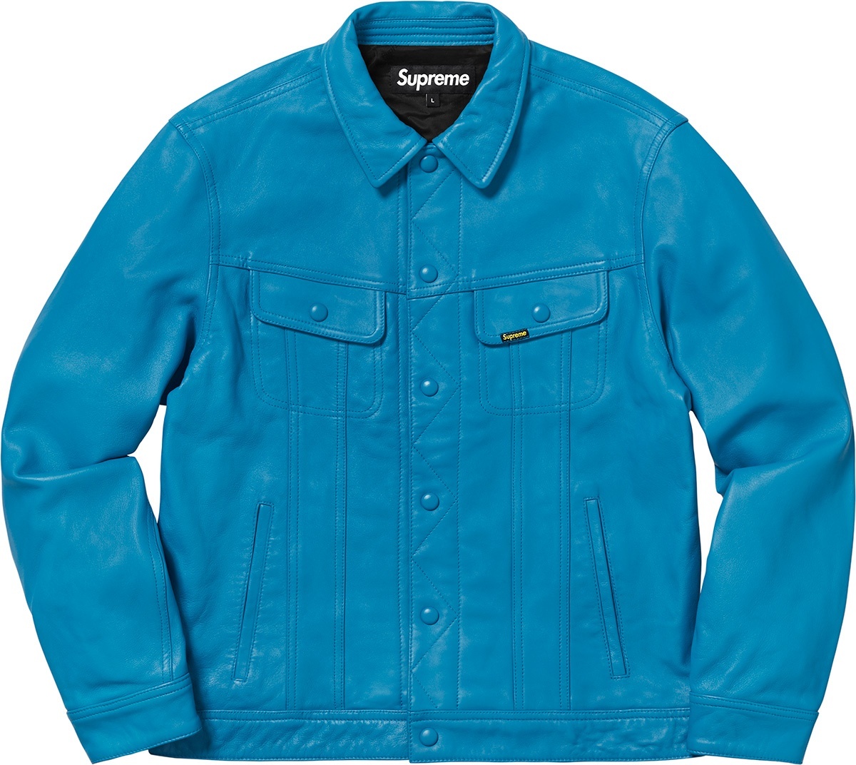 Leather Trucker Jacket view 10